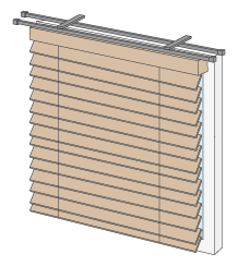 取付方法 カーテンレール取付け